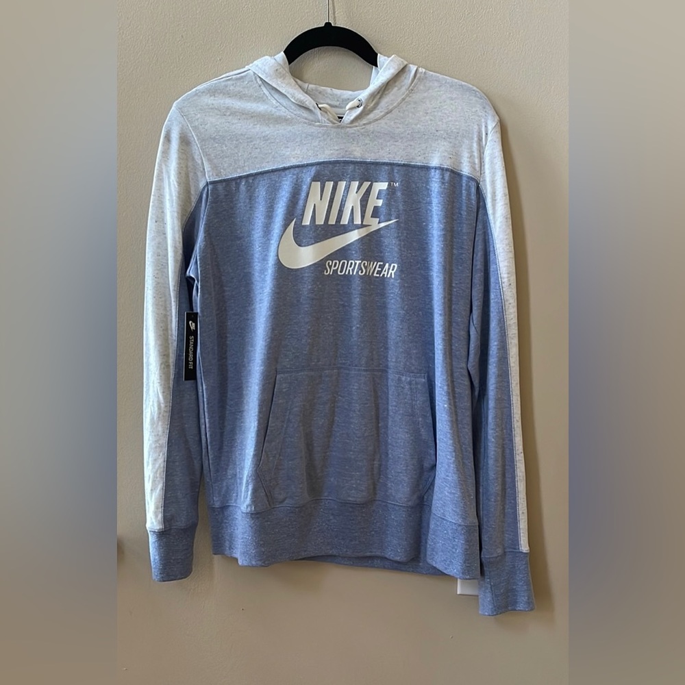 Nike Women's Gym Vintage Hoodie Size M New - Picture 3 of 8